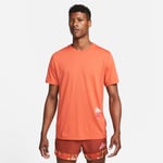 Nike Trenings T-skjorte Dri-fit Trail - Oransje, størrelse Small