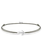 Thomas Sabo Women Anklet Little Secret Anchor 925 Sterling Silver LSAK005-401-5-L27v