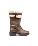 Rocket Dog Womens Igloo Boots - Brown - Size UK 4