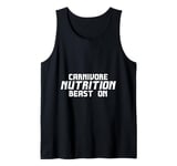 Carnivore Nutrition Beast On Protein Diet Strength Tank Top