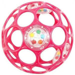 Oball Rattle -raslebold, pink