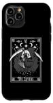 iPhone 11 Pro Vintage Tarot Card The Lovers Grim Reaper Occult Unholy Case