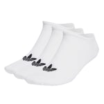 adidas Original Trefoil Liner Socks 6 Pairs, størrelse 43-45