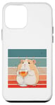 Coque pour iPhone 12 mini vin Hamster expression triste émotion animale animal