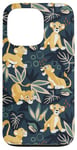 Coque pour iPhone 13 Pro Disney Le Roi Lion Jeune Simba Jungle Print