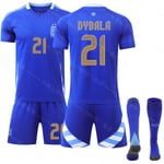 Gos- 2425 Copa America Argentina Fotbollströja 21 DYBALA M