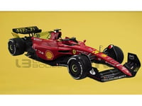 Bburago 1/24 26806le-Monza Ferrari F1-75 - Italy Monza Gp 2022 (C. Leclerc) Diecast Modelcar-Bburago