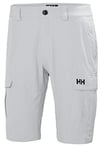 Helly Hansen Homme Hh Qd Cargo Shorts Short,Gris Brouillard,38