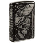 Zippo - Hawkmoth High Polish Black - Lighter