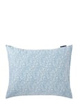 White/Blue Wave Printed Cotton Sateen Pillowcase Home Textiles Bedtextiles Pillow Cases Blue Lexington Home