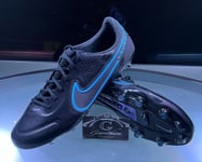 Nike Tiempo Elite Football Boots Legend 9 FG / Size UK 11 / Leather / RARE