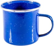 C.A.O. - Vaisselle émaillée Tasse 38 cl en Tôle émaillée - Couleur Bleu - Hauteur 8 cm - Diamètre ø 9 cm