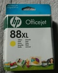 Genuine HP 88XL Officejet PRO Yellow C9393AE Ink Cartridge EXPIRATION 2011