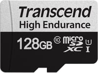 Carte microSD - 128 Go - Pour les Dashcams,caméras de sécurité et systèmes de sécurité TS128GUSD350V(Q293)