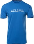 Aclima Aclima Men's LightWool 140 Classic Tee Logo Daphne XL, Daphne