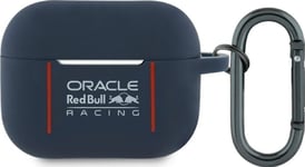 Red Bull Silicone Logo & Lines Case For Airpods Pro 2 Navy Blue