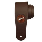 Thalia Gibson Santos Rosewood wPearl Logo Strap Dark Chocolate