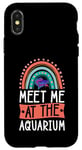 iPhone X/XS Meet Me At The Aquarium Boho Bohemian Rainbow Fish Tank Case