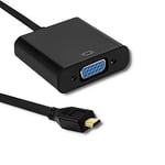 QOLTEC Qoltec 50403 Micro HDMI D VGA Noir adaptateur et connecteur de câbles