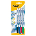 Bic feutre velleda pte fine x4 ass. 875711