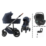 Britax | Smile 5Z | Kombivogn + BABY-SAFE 3 i-Size  & Base | Night Blue