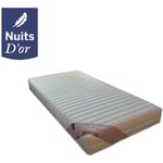 Nuits D'or - Up Visco Matelas 2x 70x190 pour Sommier électrique ou mécanique - Hauteur 20 Cm -