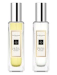 Jo Mal London Scent Pairing Duo Lime Basil & Mandarin + Wood Sage & Sea Salt Nude