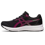 ASICS Women's Gel-Contend 8 Sneaker, Black/Pink Rave, 3.5 UK