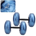 (Blue 8‑10KG Dumbbell)Woman Fitness Portable Adjustable Water Filled Dumbb GF