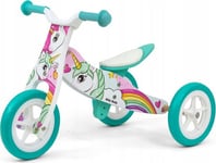 Milly Mally Terrängcykel 2-I-1 Fordon Look Unicorn