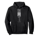 Wednesday Black Is My Happy Color Quote Pullover Hoodie