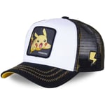 Cartoon Pikachu nät keps baseboll keps barn keps casual utomhus vit White