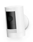 Ring Stick Up Cam | Battery | HD Outdoor Wireless Camera System | White