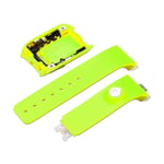 HUAYUWA Watch Case with Strap Fits for Samsung Galaxy Gear SM-V700 Smartwatch, Include Back Housing Cover and Wrist Watch Band (Yellow)