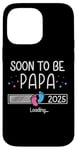 Coque pour iPhone 14 Pro Max Soon To Be Papa Annonce Grossesse Cadeau Futur Papa 2025