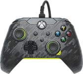 PDP Gaming Wired Controller - trådbunden spelkontroll, Electric Carbon, PC / Xbox