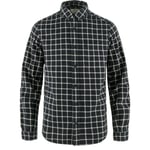 Fjällräven Fjällräven Övik Flannel Shirt M - Dark Navy-chalk White - Herr - M- Naturkompaniet