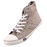 Mustang Femme 1267-306-1 Sneakers Basses, Argenté Silber 21, 38 EU