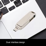 360-degree Free Rotation Data Storage Memory Stick Flash Drive 128GB Flash Drive