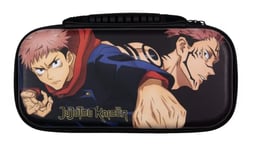 Konix Jujutsu Kaisen Housse de protection et transport pour consoles Nintendo Switch, Switch Lite et Switch OLED - Rangement 8 jeux - Noir