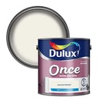 Dulux Once Matt Emulsion Paint - Jasmine White - 2.5L