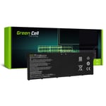 Green Cell Battery for Acer TravelMate P2 P238 P238-M P238-M-35UT P238-M-51AU P238-M-543Y P238-M-56EH P238-M-56P5 P238-M-5751 P238-M-57T0 P276 P276-M Laptop (2200mAh 15.2V Black)