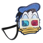 CERDÁ LIFE'S LITTLE MOMENTS Bolso Bandolera 3D Disney Donald, Unisex Adulto, Azul (Azul), 5x14x18 cm (W x H x L)