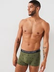 Polo Ralph Lauren 3 Pack Stretch Cotton Trunks - Multi, Multi, Size M, Men