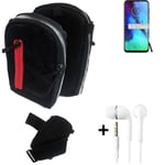  Holster / Shoulder + earphones for Motorola Moto G Stylus Bag Extra Belt Case