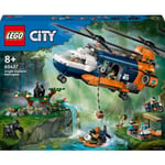 LEGO City Exploration 60437 - Viidakkotutkijan helikopteri leirissä