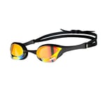 arena Cobra Ultra Swipe Mirror Lunettes de Natation Unisexe Adulte Race, Lunettes de Natation avec Lentilles Courbes Miroir, Anti-buée, Protection UV, 5 Ponts Nez Interchangeables