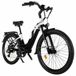 CYSUM-Panda elcykel, 48V 14AH LG batteri, 500W motor, 27,5*2,2" däck, 65-90 km räckvidd, 40 km/h maxhastighet, SHIMANO-bromsar