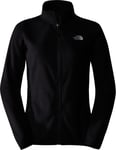 The North Face Women's 100 Glacier Full-Zip Fleece TNF Black/NPF, Tnf Black-Npf, XS