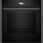 Neff N70 B54CR71G0B Built In Single Electric Oven - Graphite